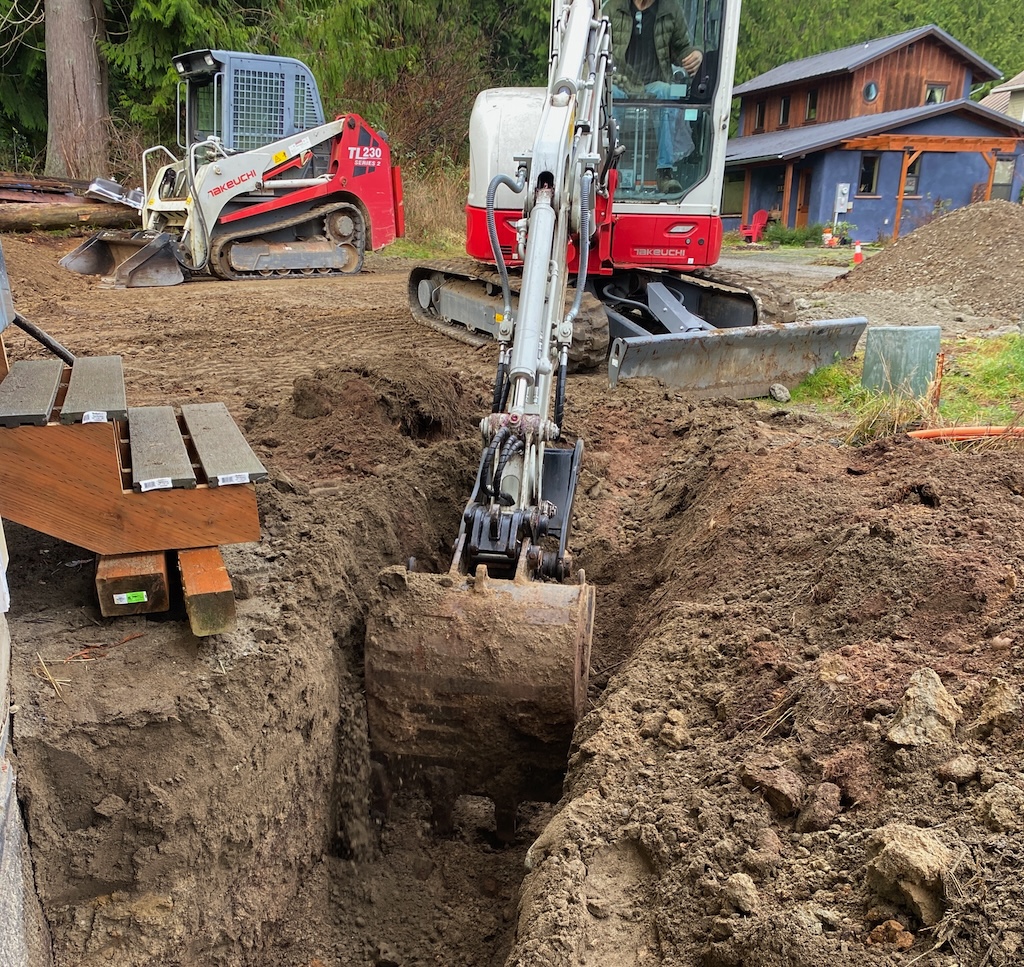 Drainage and utilities!